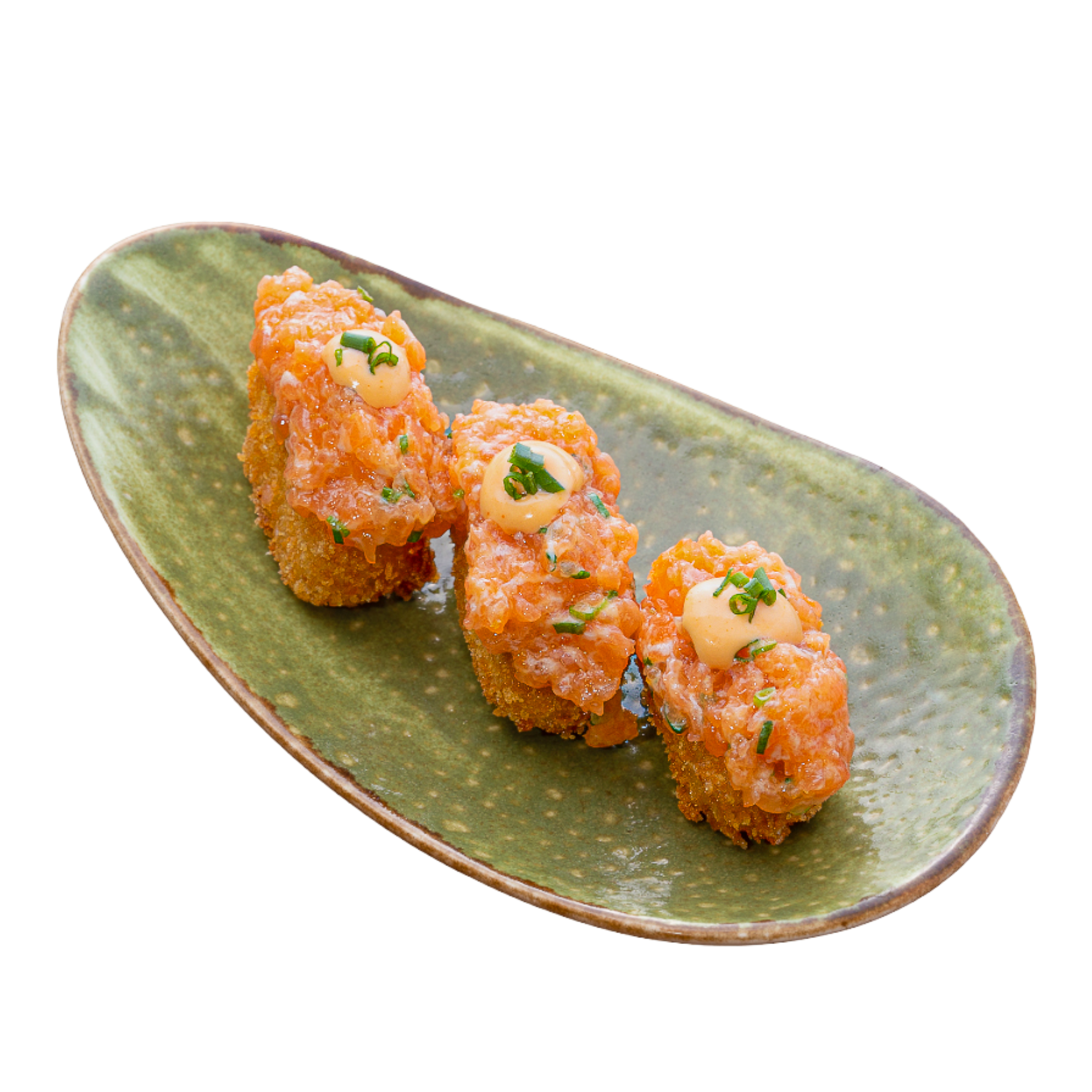 Sushi crunchy saumon