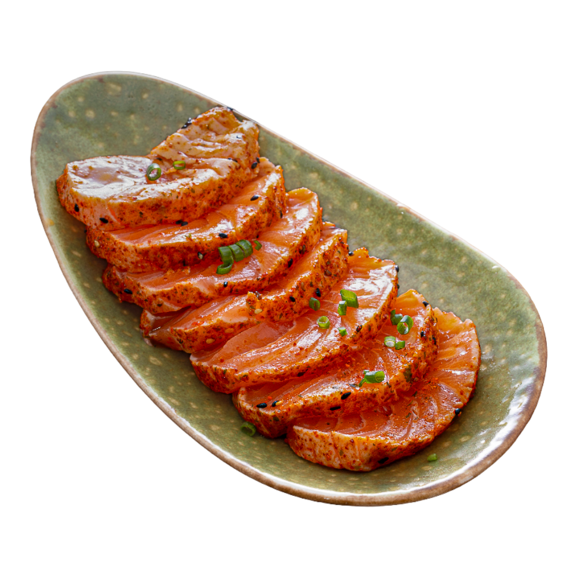 Tataki saumon mi-cuit spicy